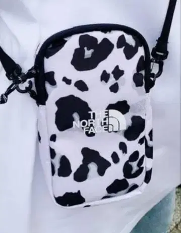 THE NORTH FACE 레오파드 무늬 숄더백