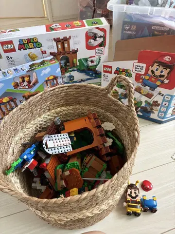 마리오 마인크래프트 레고 묶음 판매 LEGO 하자품!
