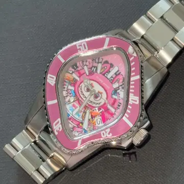 Labubu 라부부 손목시계 핑크 자동 와인딩 한정품