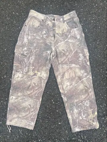 BELVET Real tree camo cargo pants