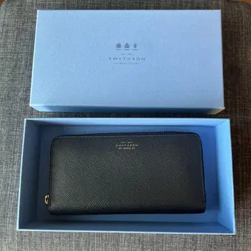 smythson 파나마 라지 집 어라운드 퍼스