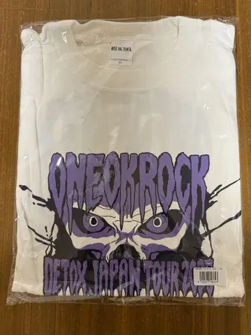 미개봉 ONE OK ROCK DETOX T셔츠 XL