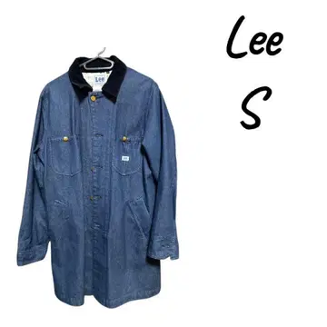 Lee 데님 자켓 S 사이즈 인디고 블루 남녀 공용