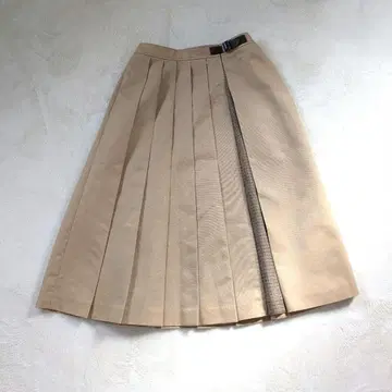 24AW 매킨토시 런던 하이브리드 개버딘 스커트 체크