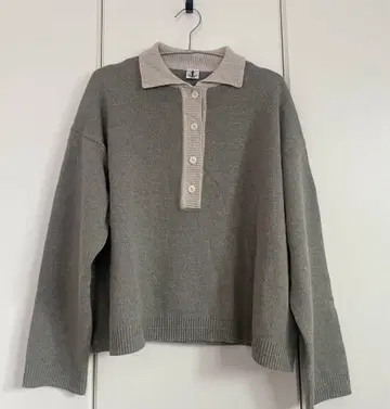 LOISIR 폴로 칼라 스웨터