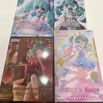 하츠네 미쿠 피규어 4점 세트