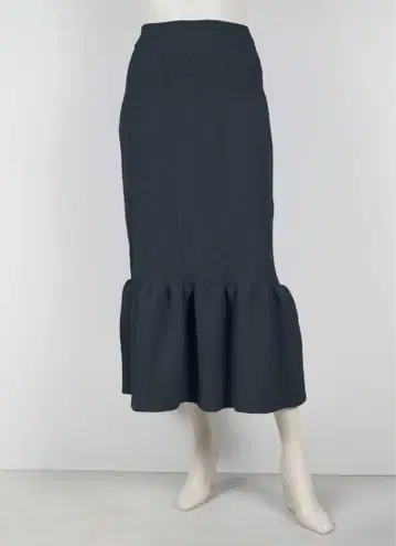 Haut tricot 오토 리코 머메이드 스커트 차콜