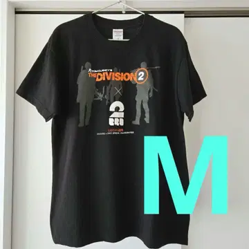 The Division 2 2BRO 콜라보 T셔츠 M 사이즈 블랙
