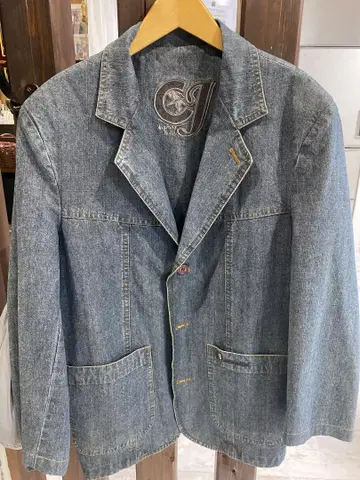 LANGBANG 블루 데님 자켓