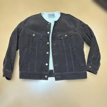 Lee Storm RIDER 코듀로이 보아 안감 자켓 브라운
