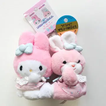 산리오 요시토쿠 마스코트 홀더 마이멜로디 크리미 토끼