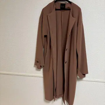 Rosso 브라운 롱 코트