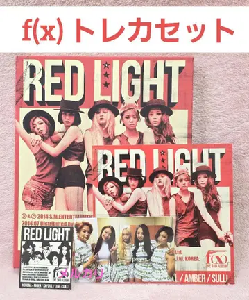 f(x) RED LIGHT 트레이딩 카드 앨범 한국반