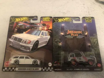 HotWheels Benz E36 & '92 Jeep Wrangler