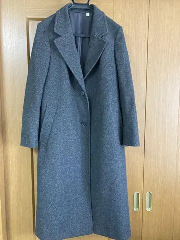 GU 그레이 XL 체스터 코트 미사용