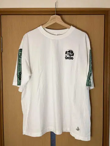 FR2 x 9090 오버 사이즈 티셔츠 화이트