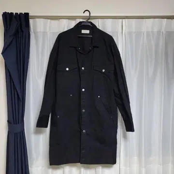 JieDa 블랙 JEAN OVER COAT 사이즈 1