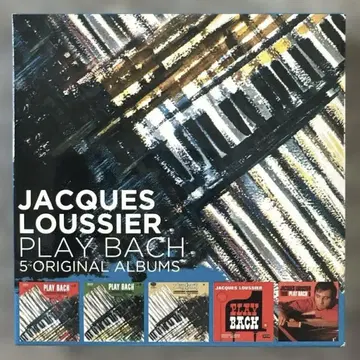 Jacques Loussier Play Bach 5 Albums