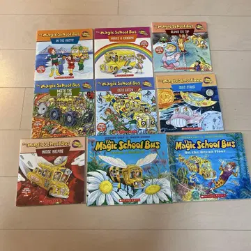 The Magic School Bus 영어 그림책 9권 세트