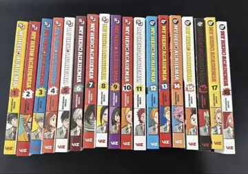 나의 히어로 아카데미아 영문판 My Hero Academia 18권 세트