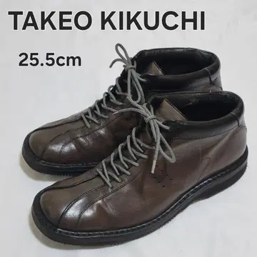 TAKEO KIKUCHI 다케오 키쿠치 가죽 스니커즈 25.5cm