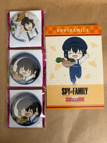 SPY x FAMILY 스이파라 유리 캔뱃지 특전 엽서