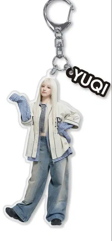 i-dle 아이-들 아크릴 키링 YUQI 우기