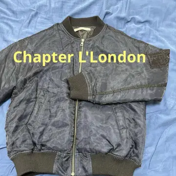 Chapter L'London 그레이 MA-1 자켓