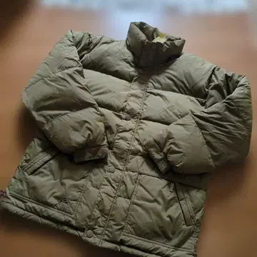 카키 패딩 자켓