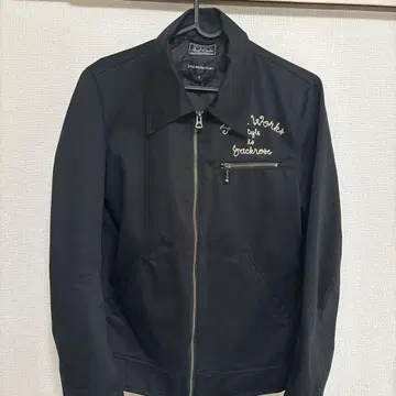 JACKROSE 잭로즈 스윙탑 블루종 스컬 자수