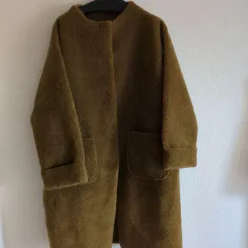 PUAL CE CIN 롱 보아 코트