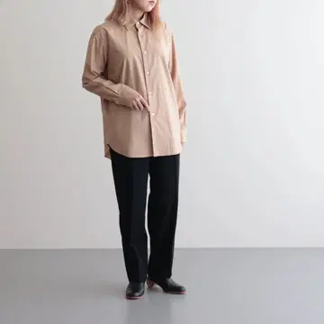 AURALEE WASHED FINX TWILL SHIRT
