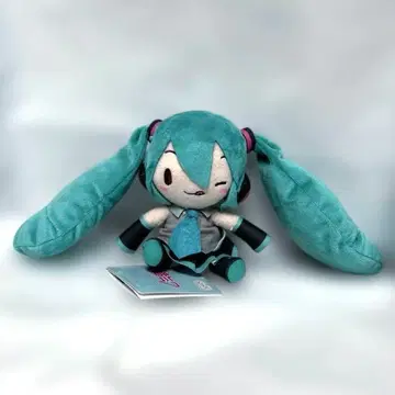 프라이스 하츠네 미쿠 시리즈 후와푸치 봉제 인형 하츠네 미쿠 윙크 레어