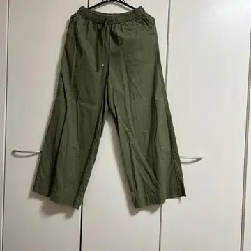 ayane 와이드 팬츠 올리브