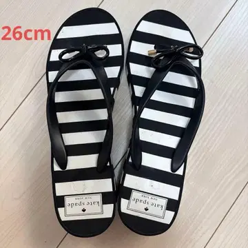 케이트 스페이드 스트라이프 비치 샌들