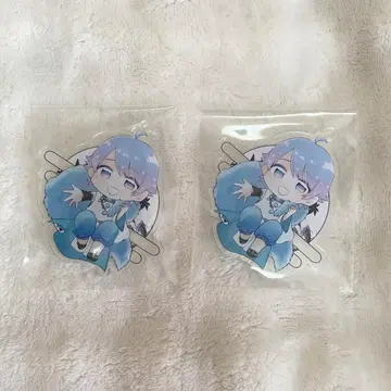 이레이스 호토케 월화풍청 아크릴 키링 2개 세트