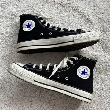 [ CONVERSE ALL STAR ] 블랙 스니커즈 하이컷