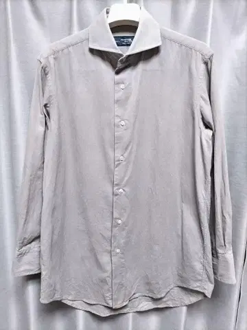 가마쿠라 셔츠 셔츠 코듀로이 컷어웨이 칼라 베이지