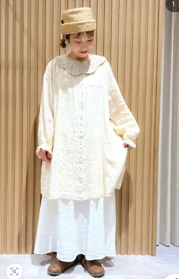 사만사 모스모스 린넨 튜닉 에시컬 크라프트