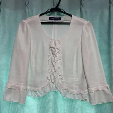 M's Gracy 프릴 노카라 자켓 38