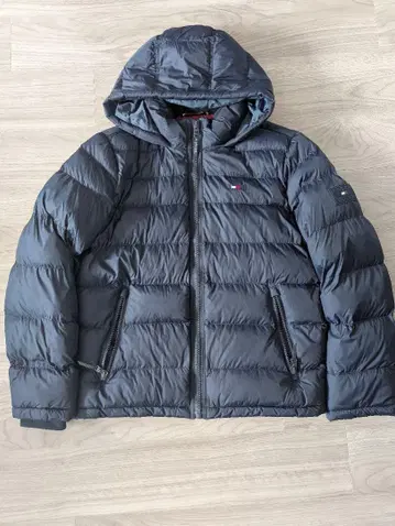 TOMMY HILFIGER 다운 자켓 ( 색상: 네이비 )