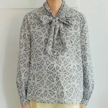 <Dot and Stripes> LIBERTY 보타이 블라우스