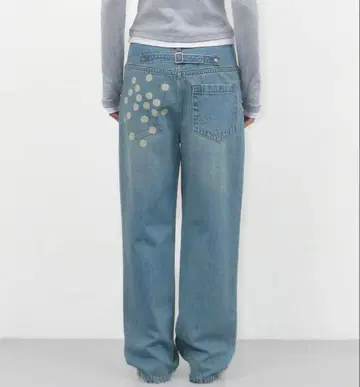 PARTIMENTO WOMEN 도트 데님 사이즈 1