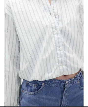GAP 버블헴 셔츠