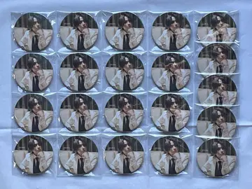 Wedding 화이트 턱시도 실사 시마 캔뱃지