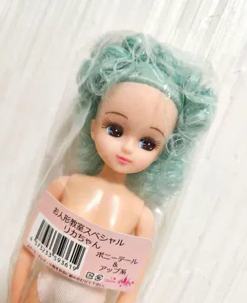 리카짱 캐슬 인형 교실 스카이블루 포니테일 아프로? 탑업