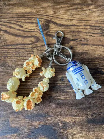 스타 워즈 키링 R2D2 팝콘
