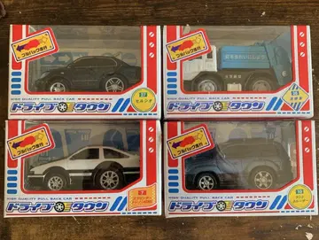 마루카 드라이브 타운 풀백 미니카 4대 세트