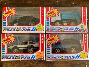 마루카 드라이브 타운 풀백 미니카 4대 세트