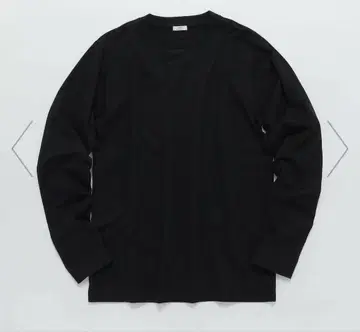 SHIPS: NANO-FINE 하이 게이지 크루넥 T셔츠 (롱T)